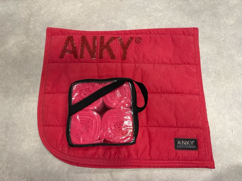 Anky set roze full dressuur Anky set roze full dressuur