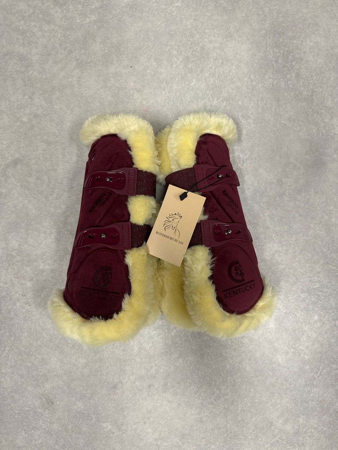 Kentucky velvet beschermers Bordeaux large