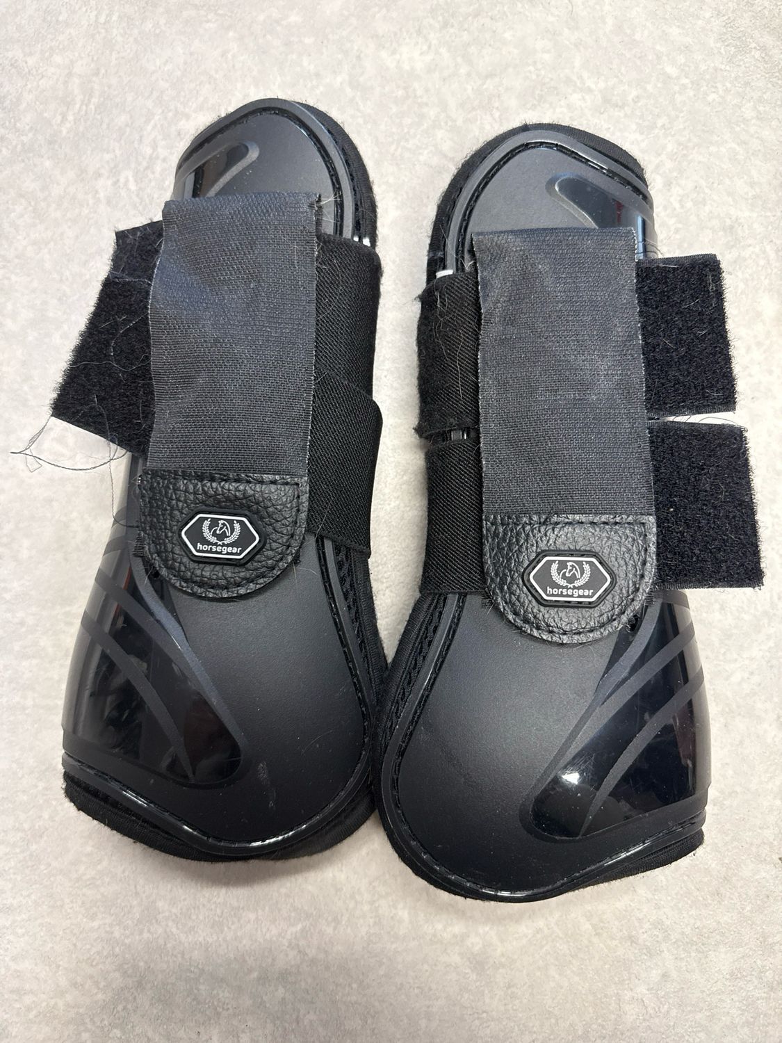 Horsegear beschermers zwart full