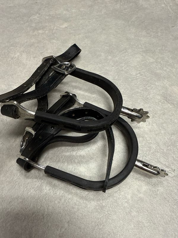 Sprenger sporen ultra fit extra grip met grof wiel Sprenger sporen ultra fit extra grip met grof wiel