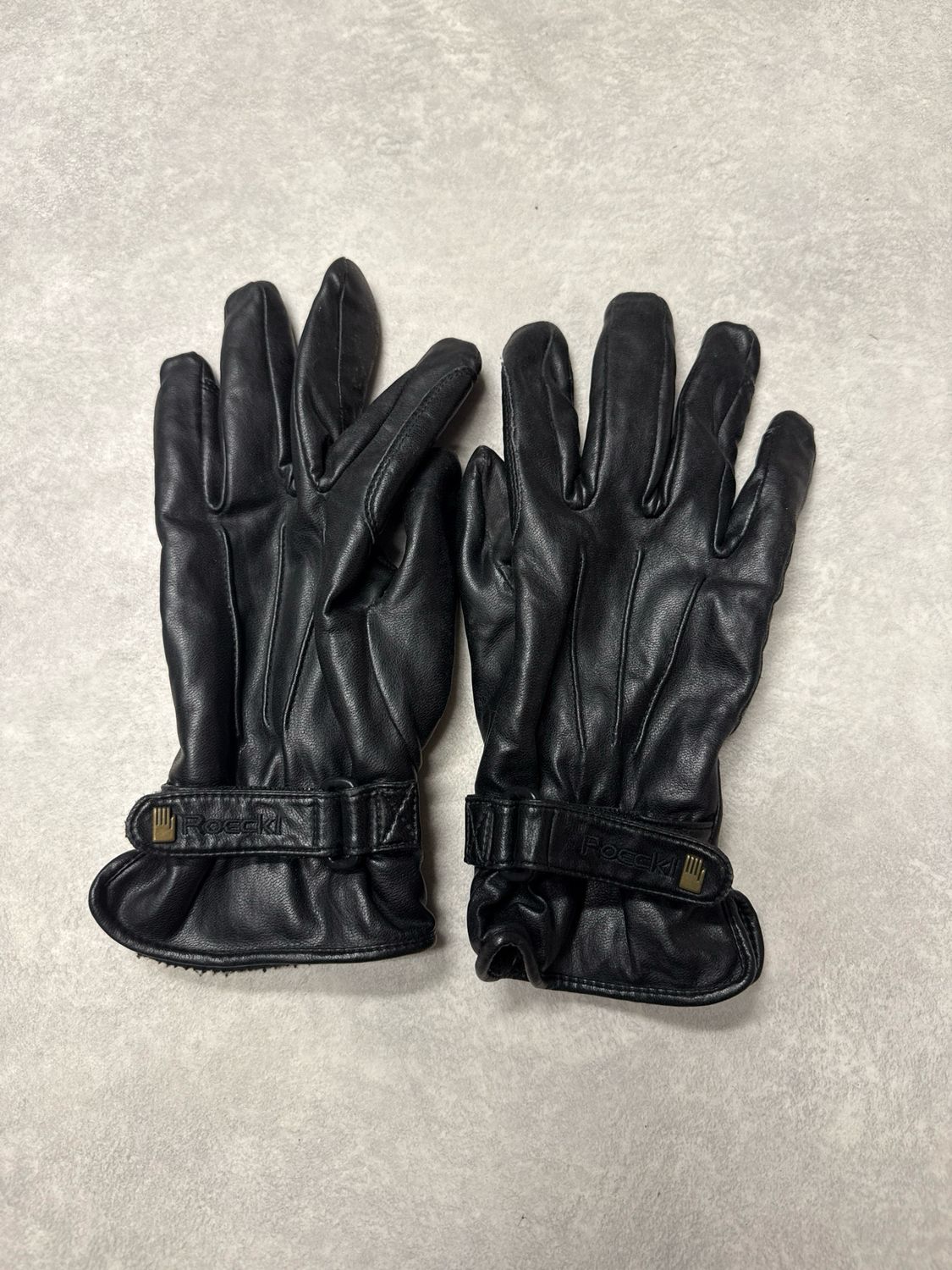 Roeckl handschoenen weymouth supreme fleece zwart 7