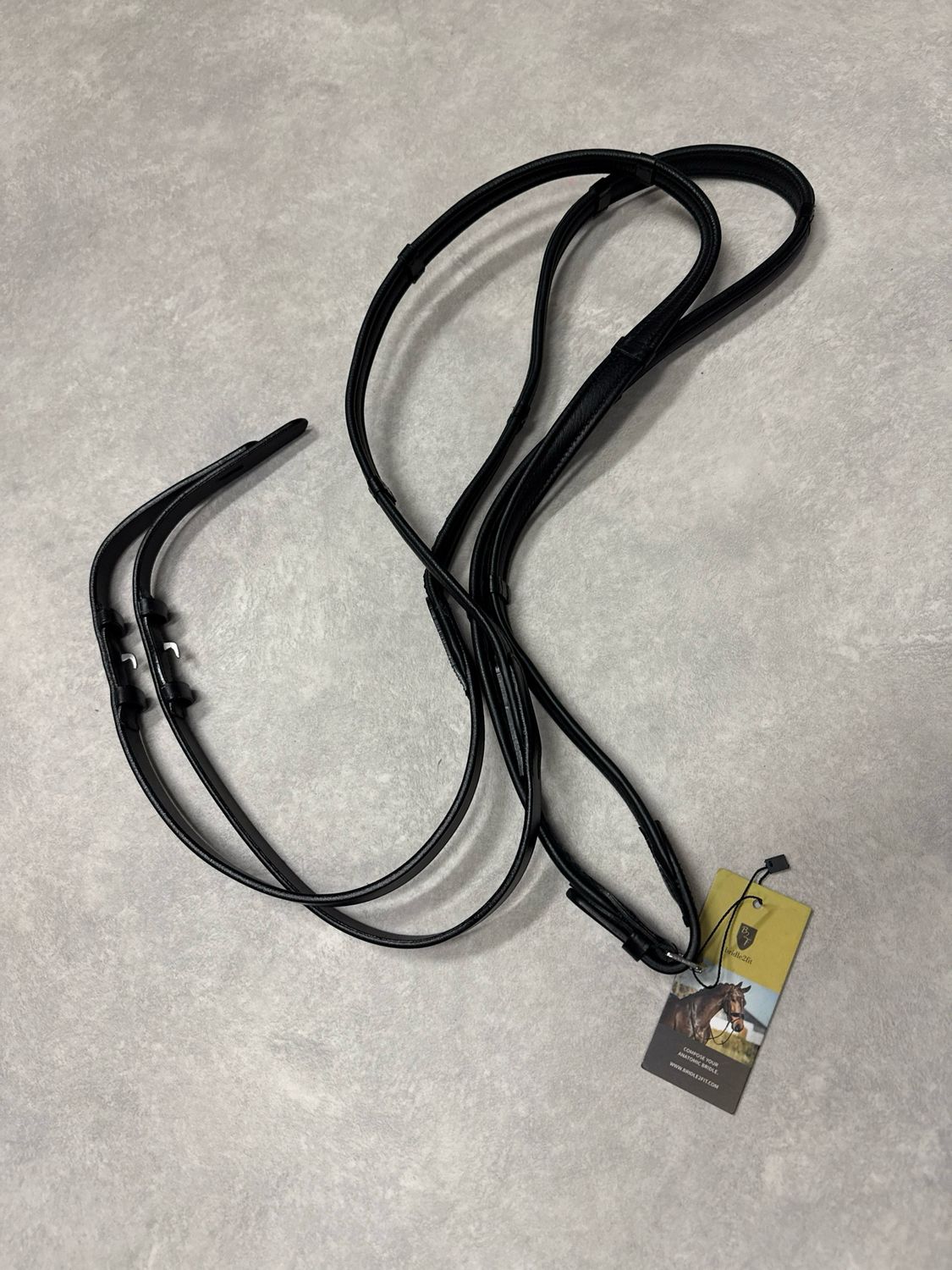 Bridle2Fit teugels zwart full