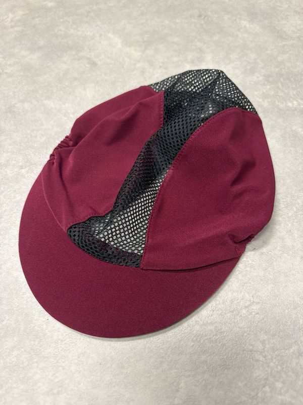 Charles Owen cap cover bordeaux medium Charles Owen cap cover bordeaux medium