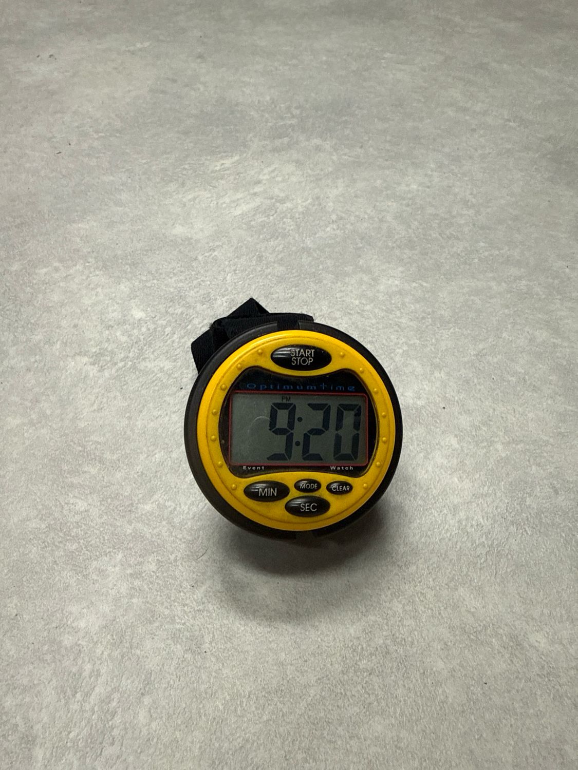 Optimum time cross horloge geel