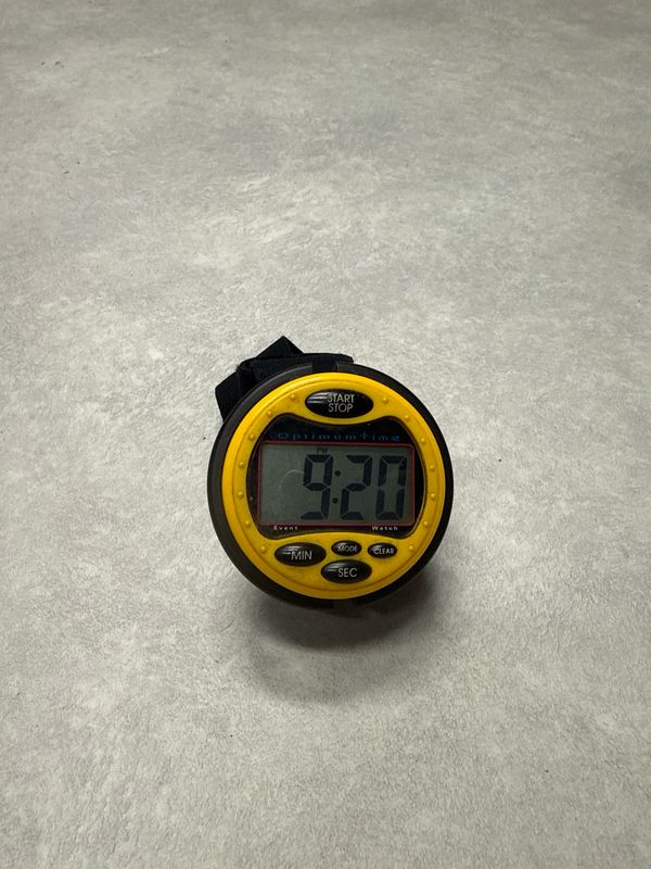 Optimum time cross horloge geel Optimum time cross horloge geel