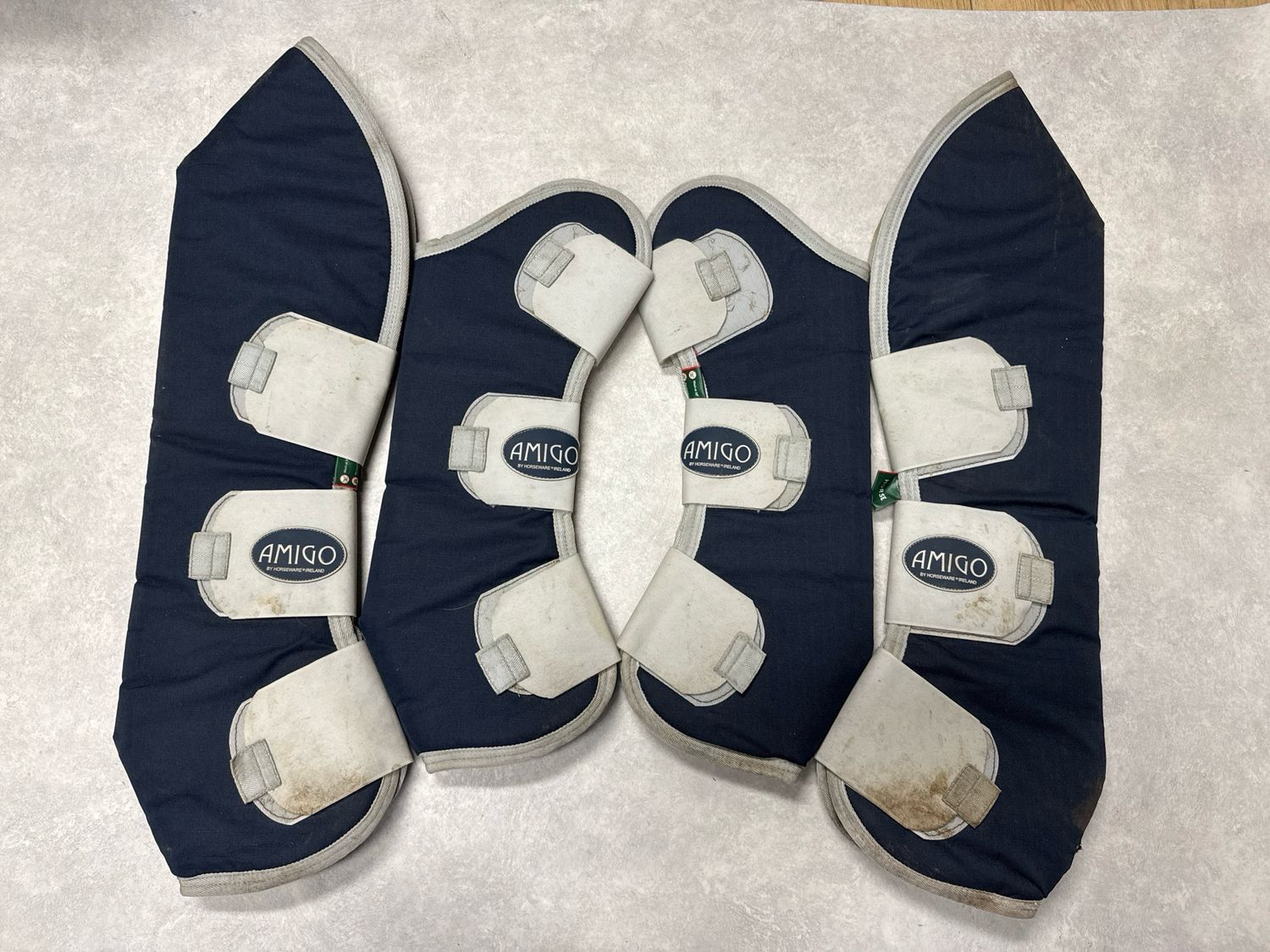Amigo transportbeschermers blauw set full