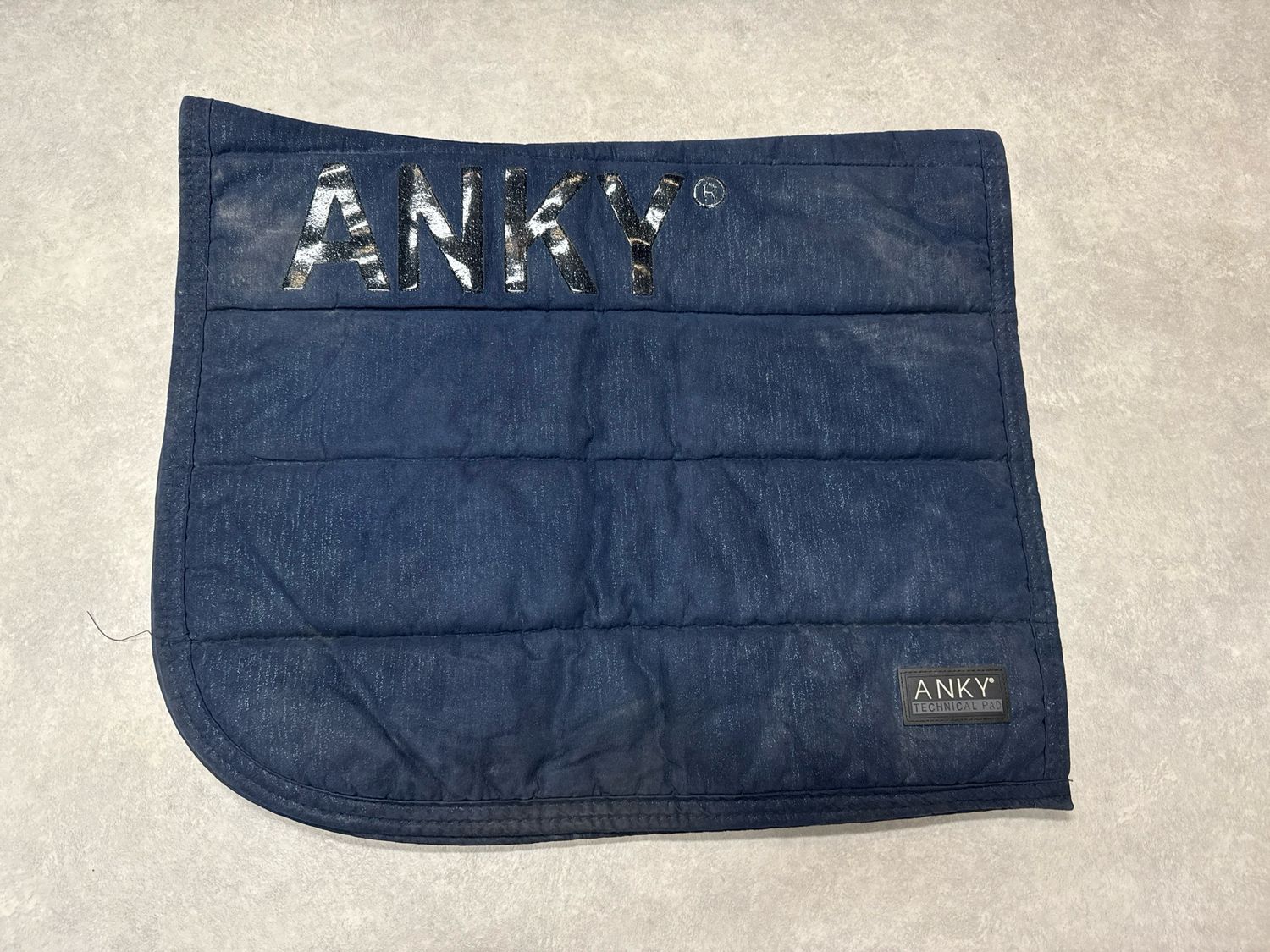 Anky pad dekje blauw full dressuur