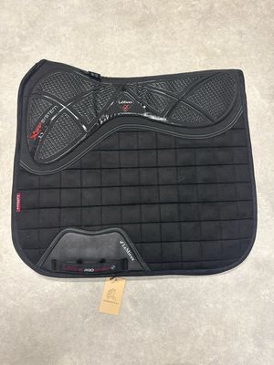 Lemieux X Grip twin sided dekje zwart full dressuur Lemieux X Grip twin sided dekje zwart full dressuur