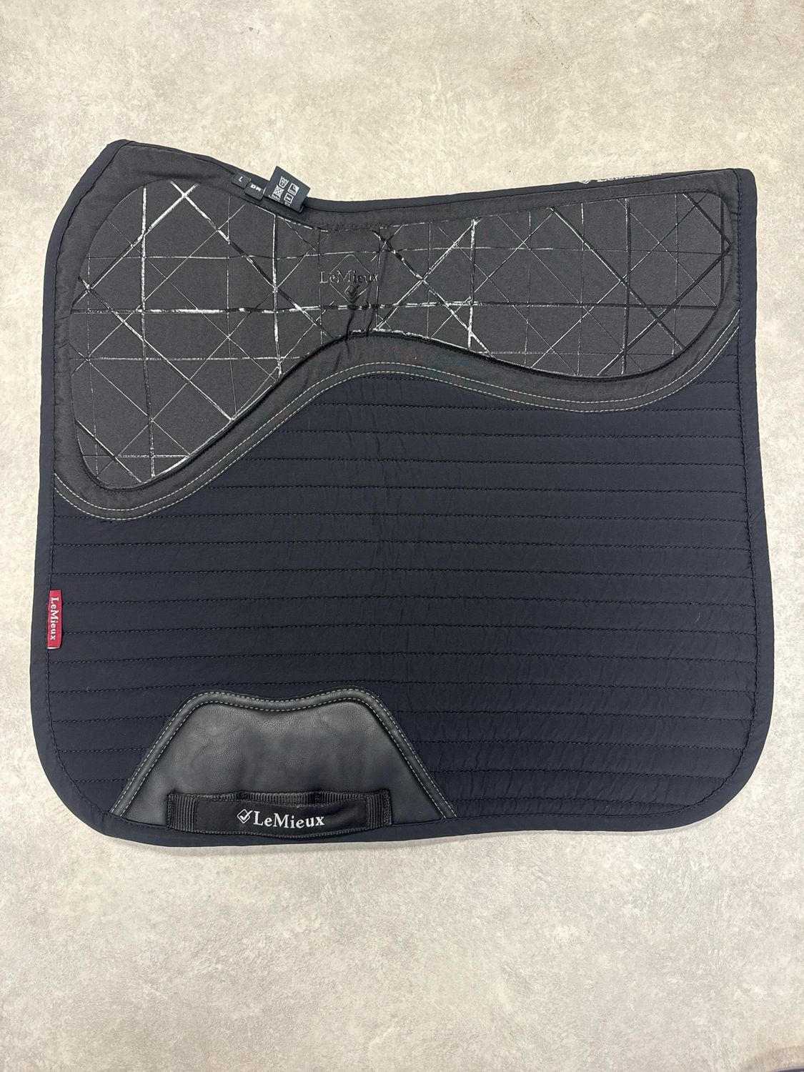 Lemieux dekje softshell grip zwart full dressuur