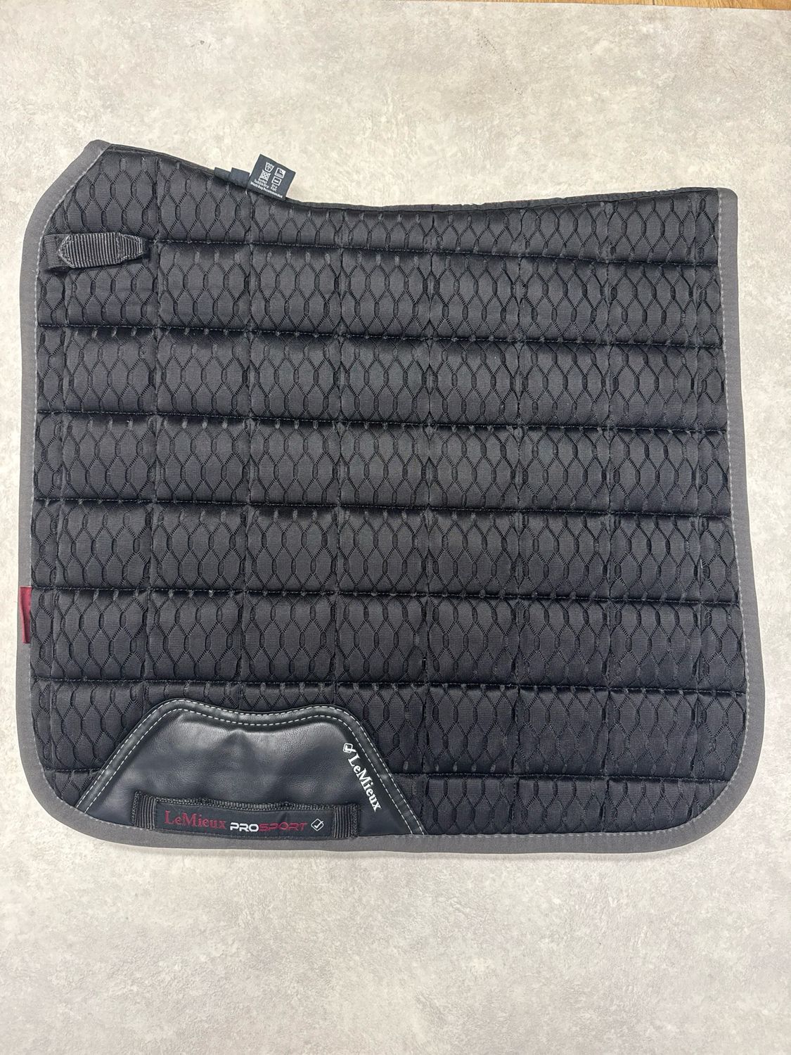 Lemieux Carbon mesh dekje zwart full dressuur