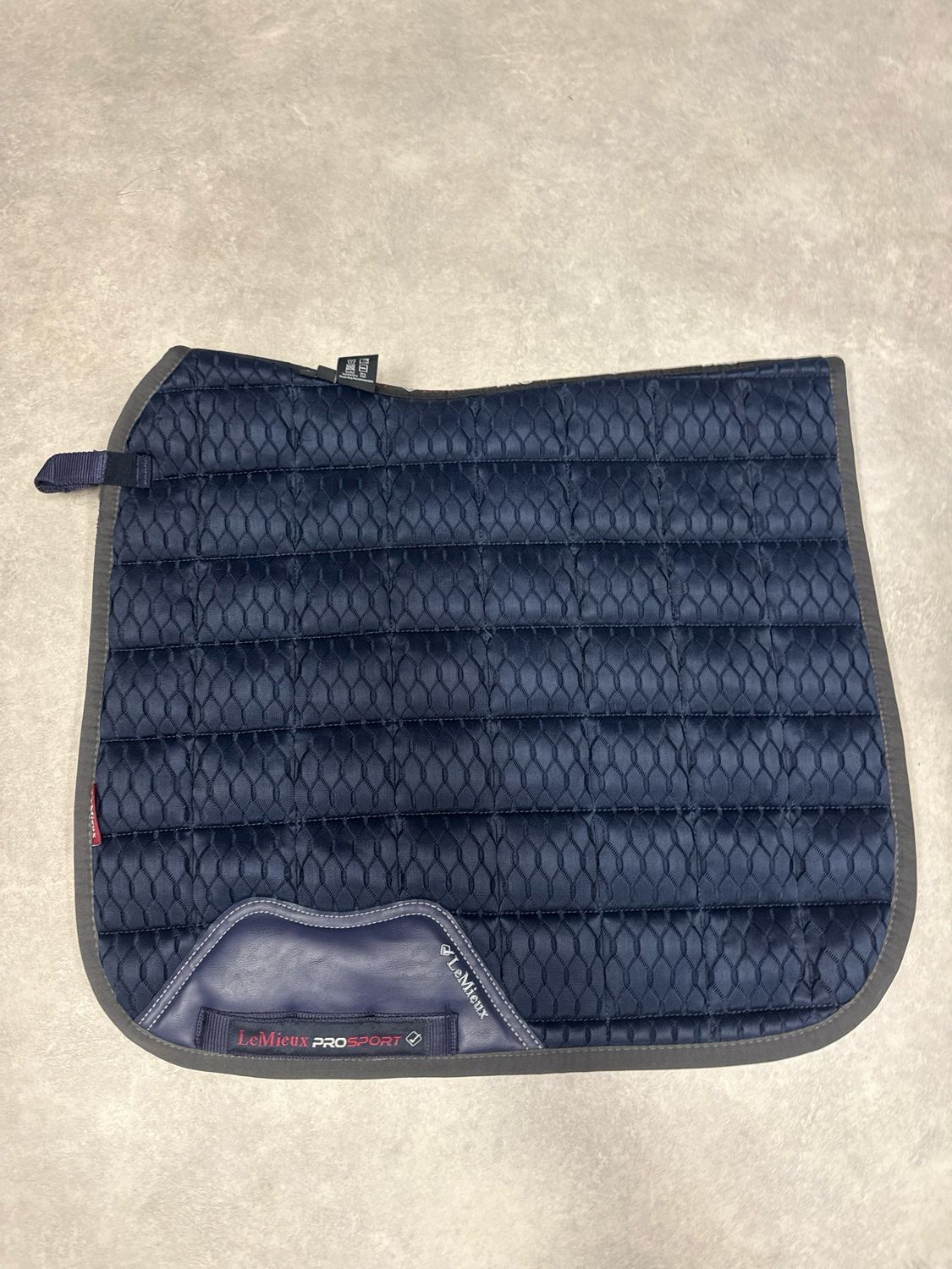 Lemieux Carbon mesh dekje blauw full dressuur