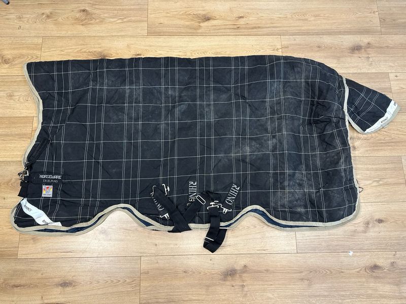 Rhino wug turnout varilayer 250g zwart 185