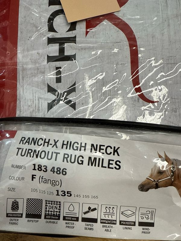 Ranch-x turnout regendeken 0g 185