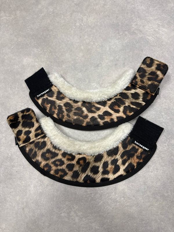 Horsegear springschoenen luipaard print small Horsegear springschoenen luipaard print small