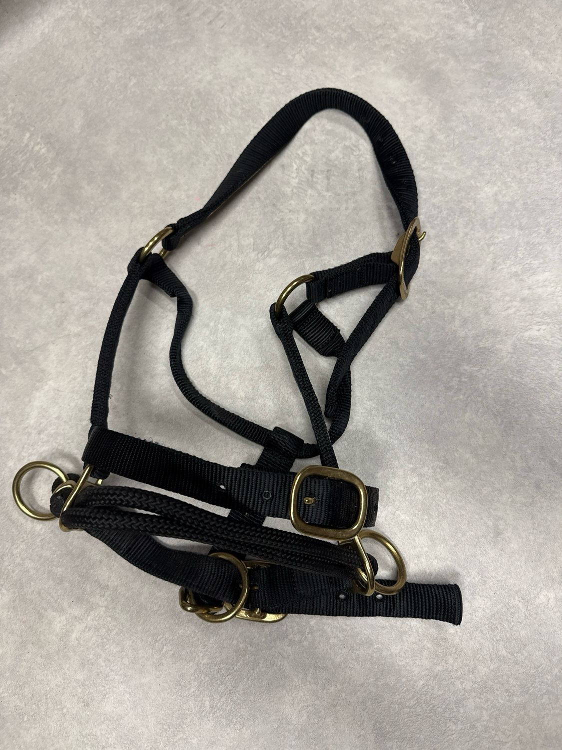 Monty Roberts halster zwart