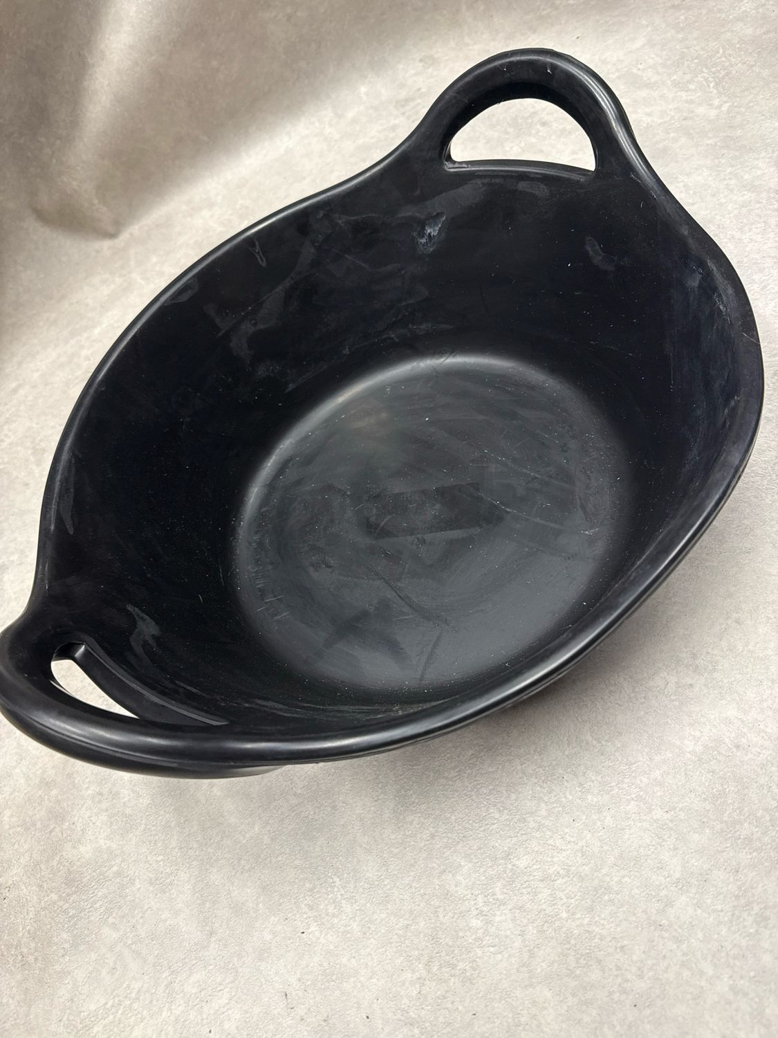 Kerbl rubber voerbak zwart