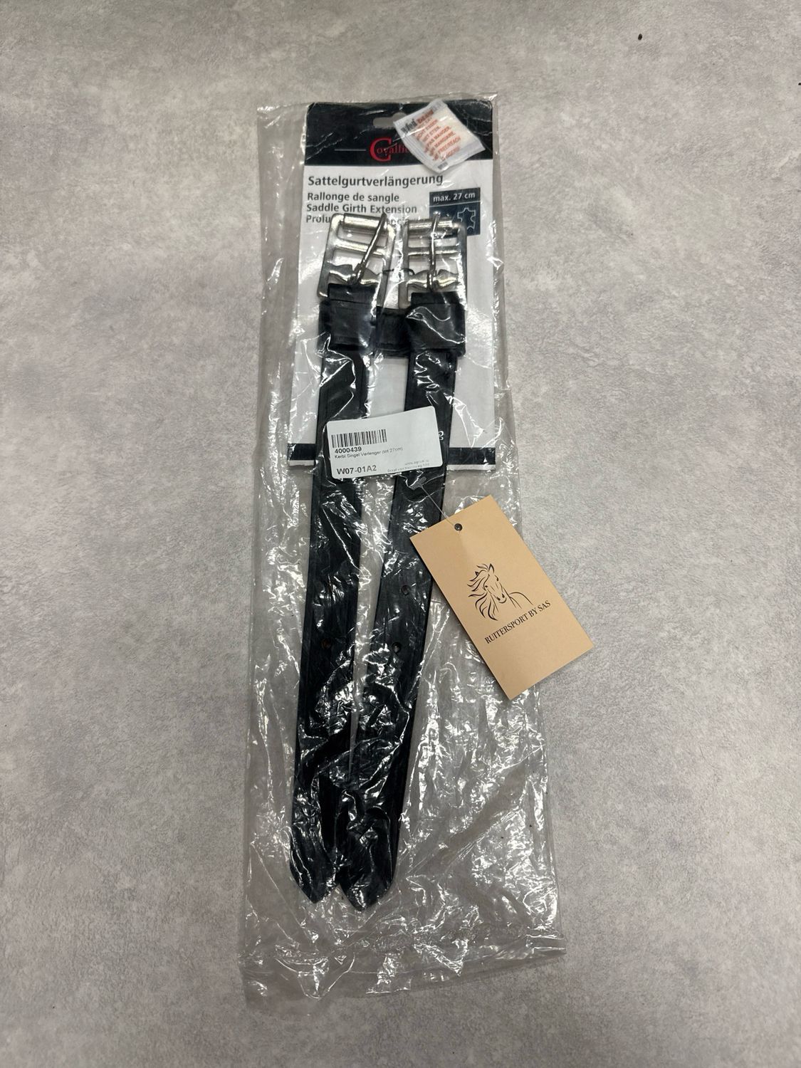 Kerbl singelverlenger zwart