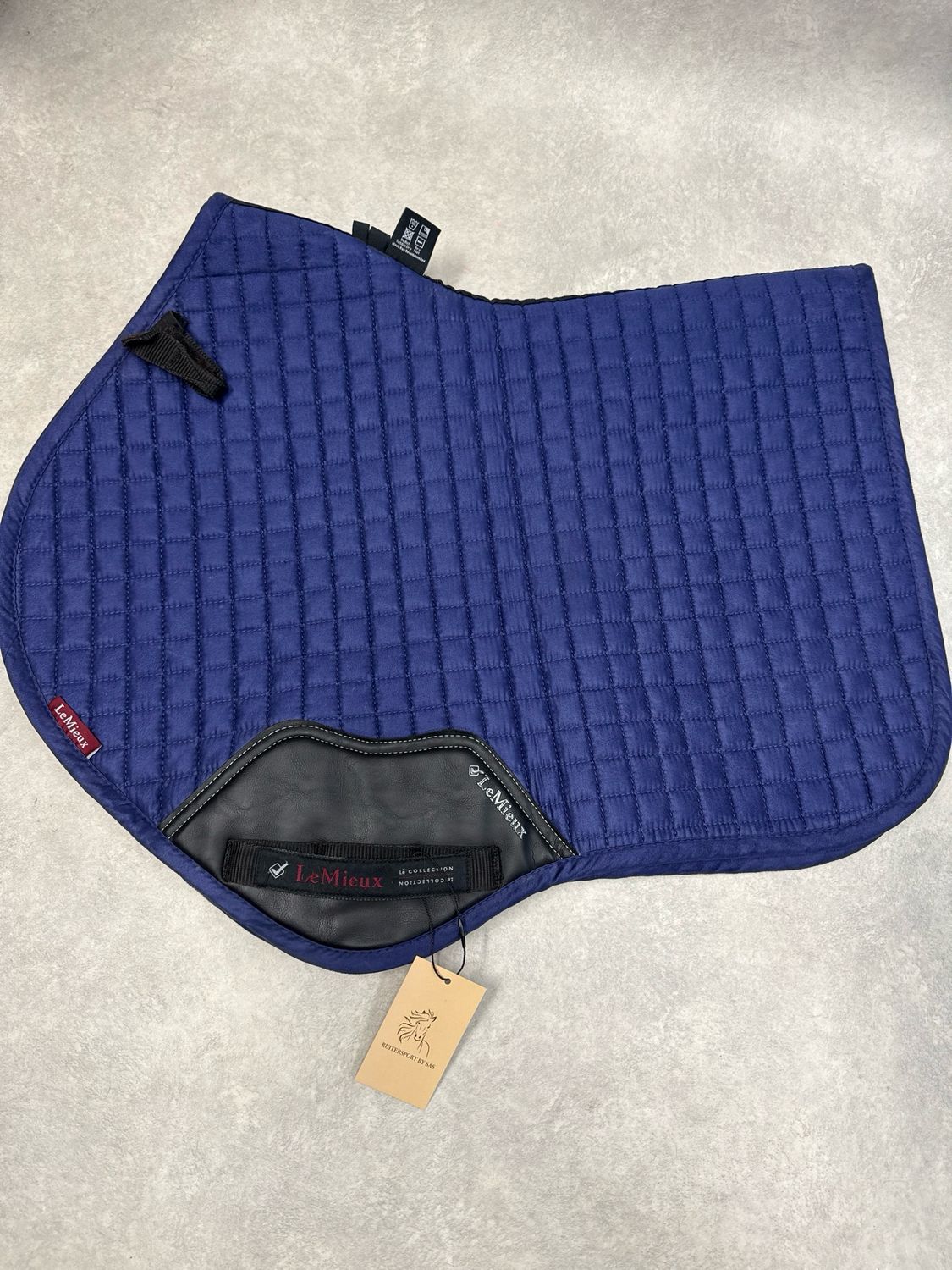 Lemieux dekje suede blauw full spring