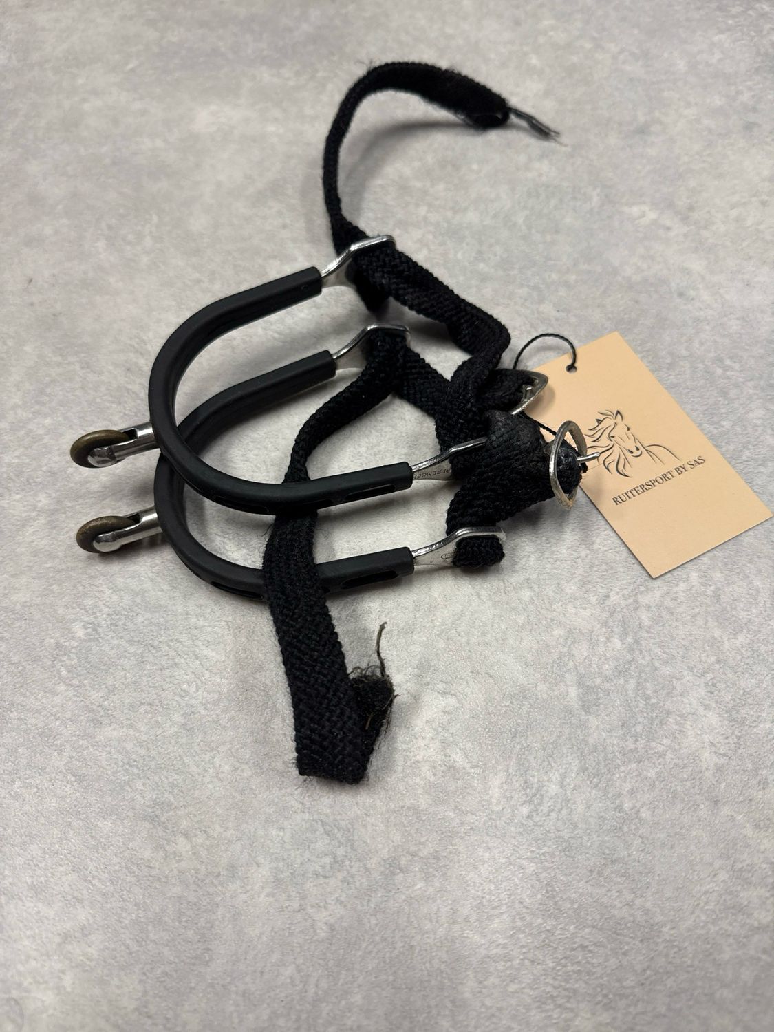 Sprenger sporen wieltje met bandje