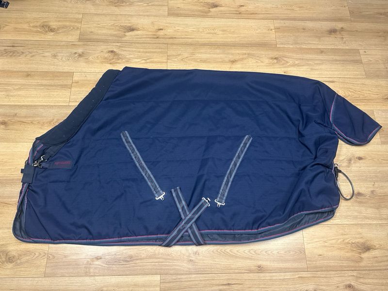 Rambo Cozy staldeken 100g blauw 195 Rambo Cozy staldeken 100g blauw 195