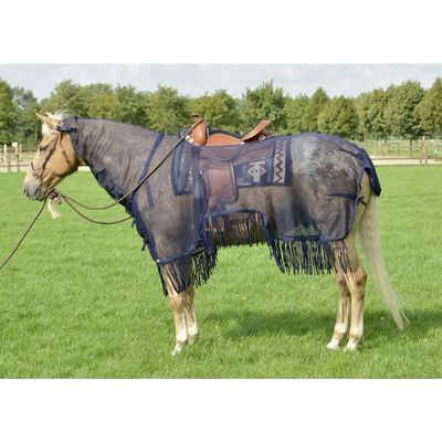 Busse uitrijdeken vliegen Montana blauw 185 Busse uitrijdeken vliegen Montana blauw 185