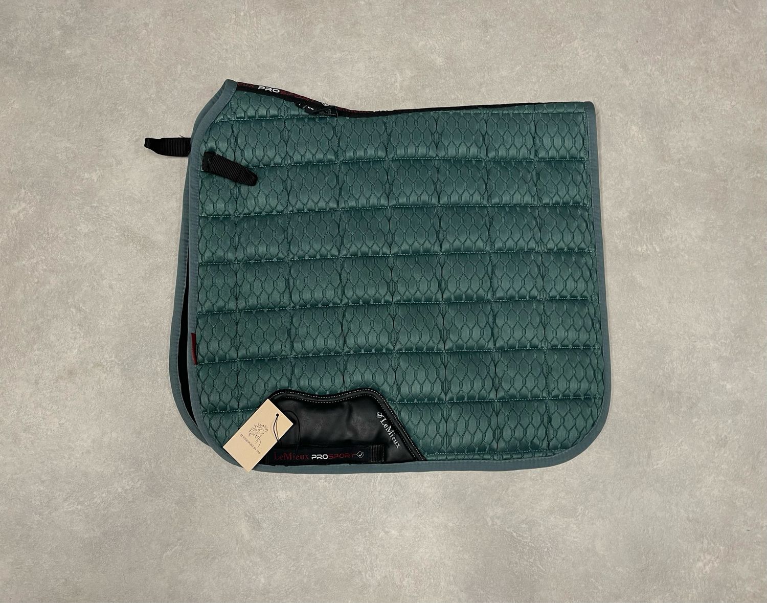 Lemieux dekje carbon mesh groen dressuur full