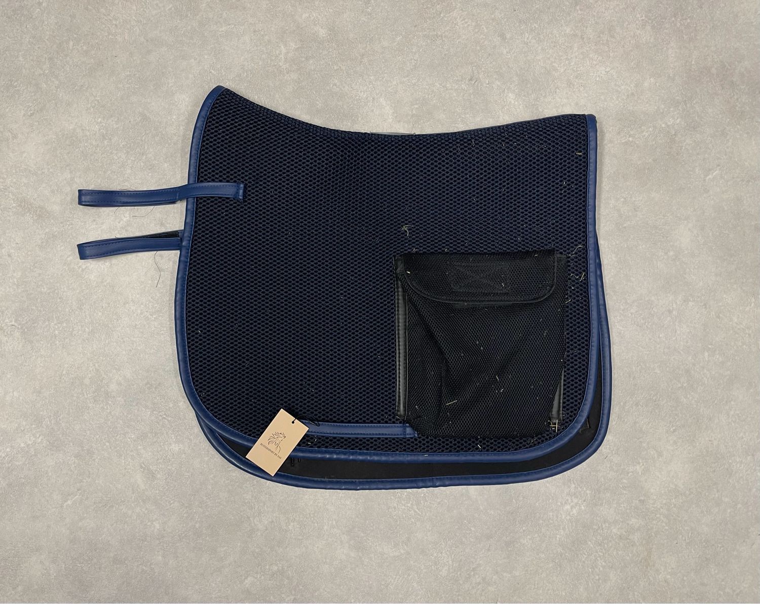 Cal rei zadeldek topacio trekking blauw full dressuur