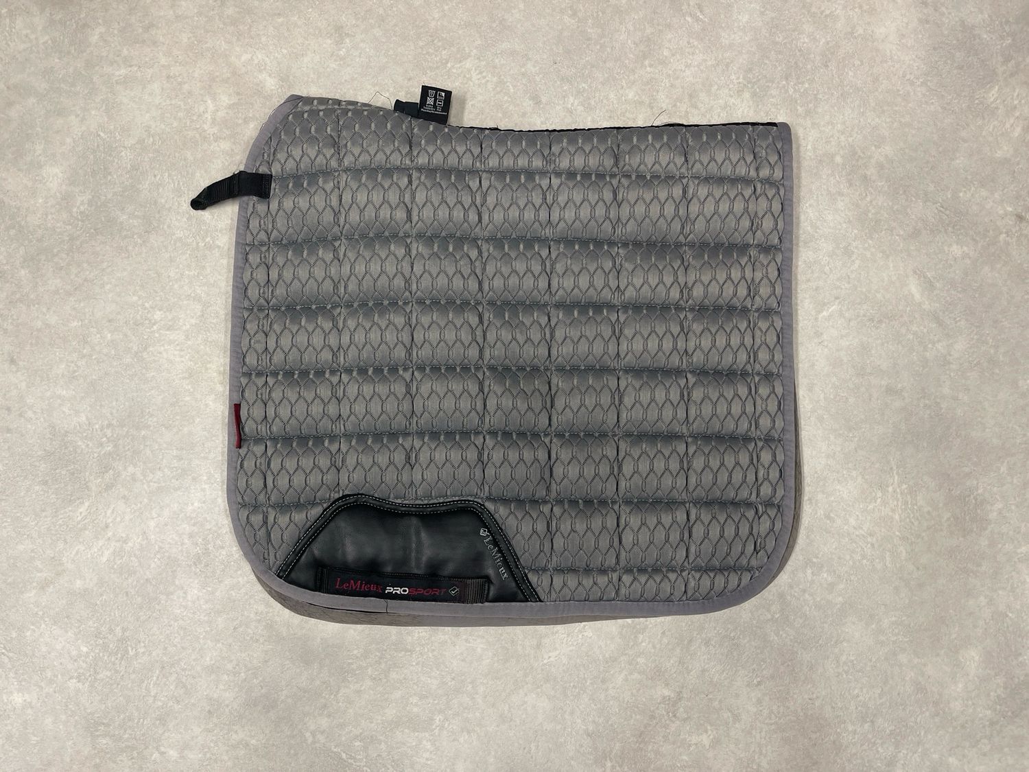 Lemieux dekje carbon mesh grijs dressuur full