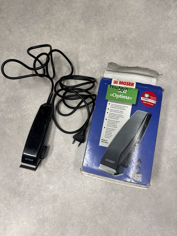 Moser optima scheermachine tondeuse zwart Moser optima scheermachine tondeuse zwart