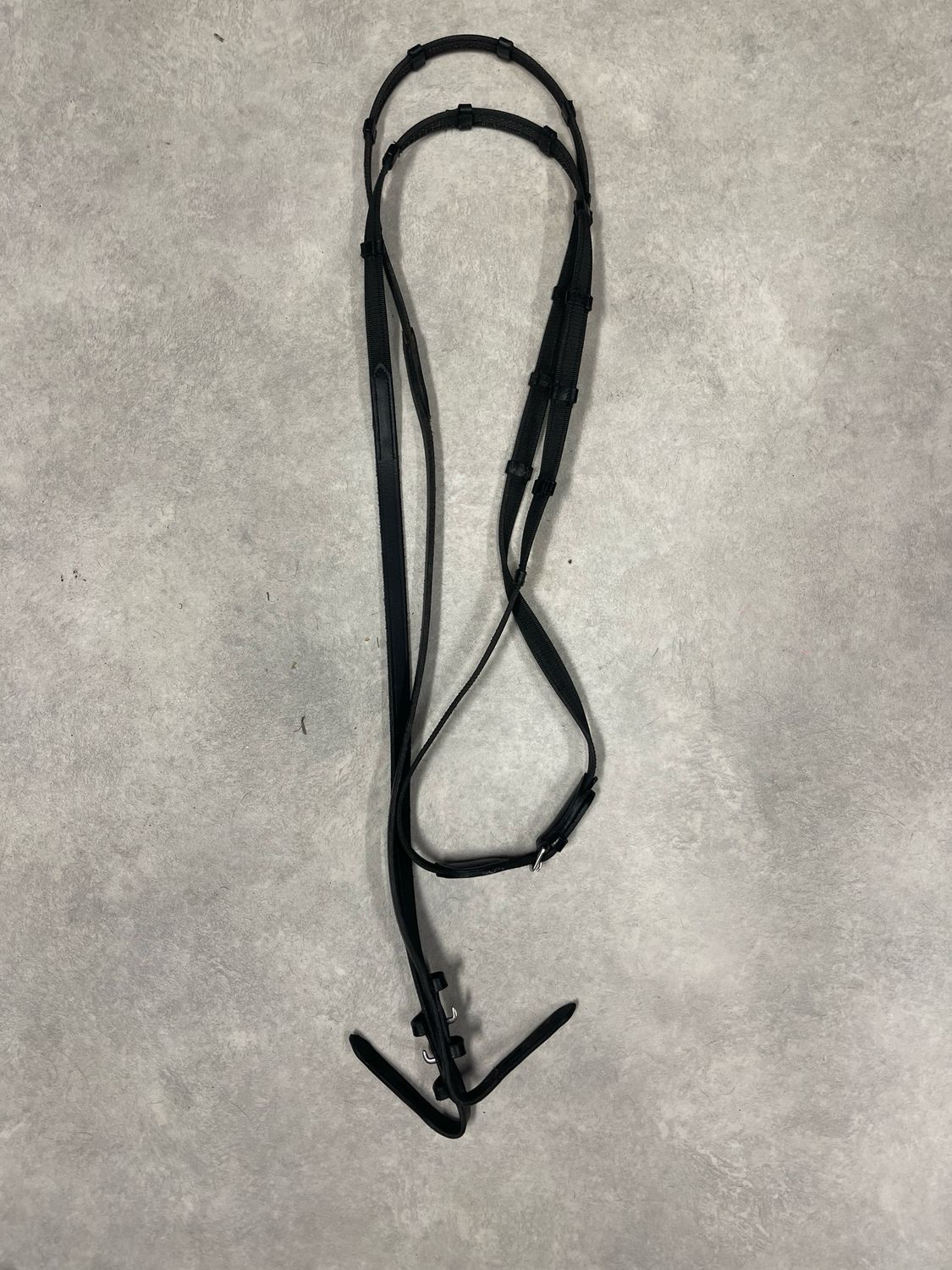 Teugels met stopjes full zwart