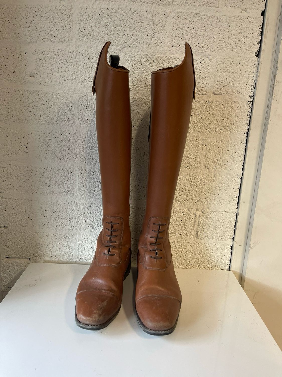 DeNiro rijlaarzen Ottoviano cognac 41 MCM