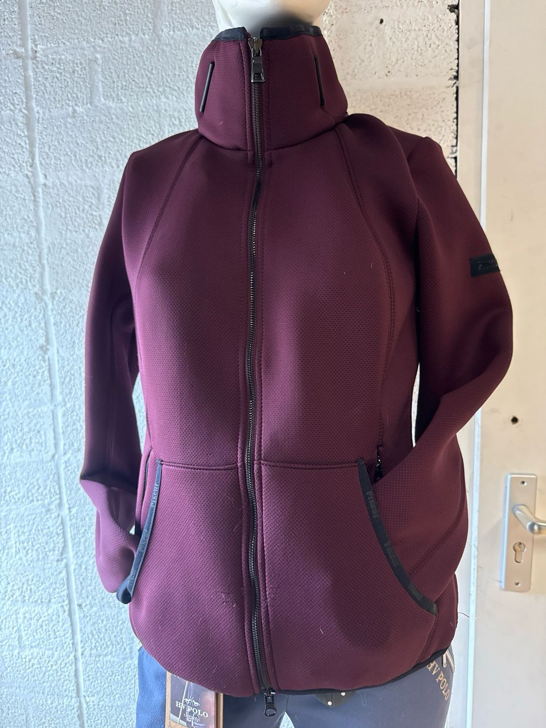 Pikeur vest paars rood Bordeaux 40