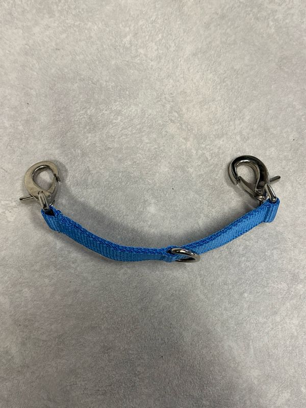 Longeerbitstukje blauw Longeerbitstukje blauw