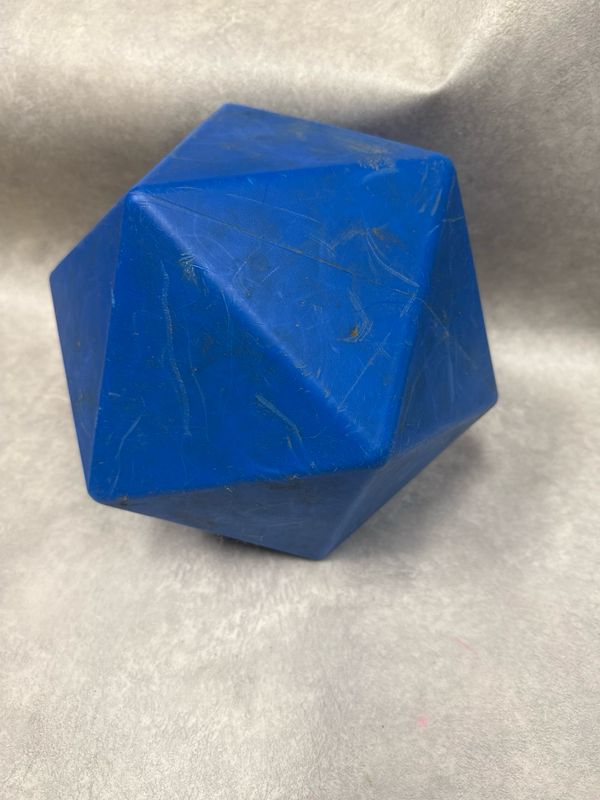 Snoepjesbal voerbal speelbal blauw Snoepjesbal voerbal speelbal blauw