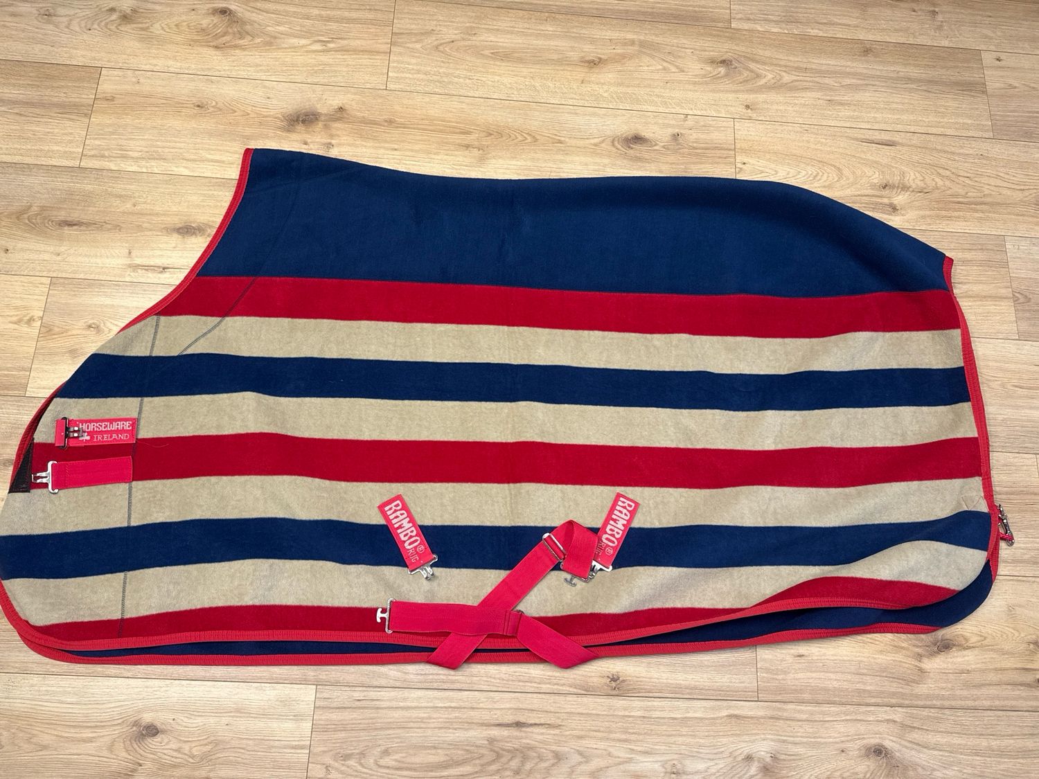 Rambo new market golden stripe deluxe fleece 191