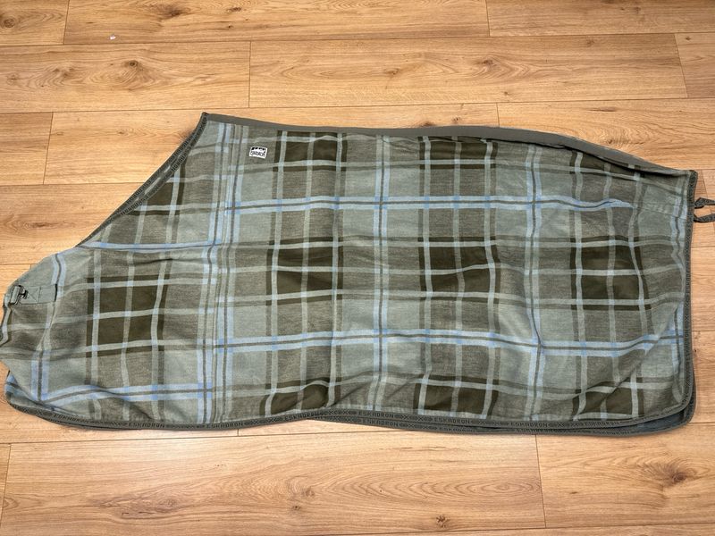 Eskadron Dralon zweetdeken groen blauw 205