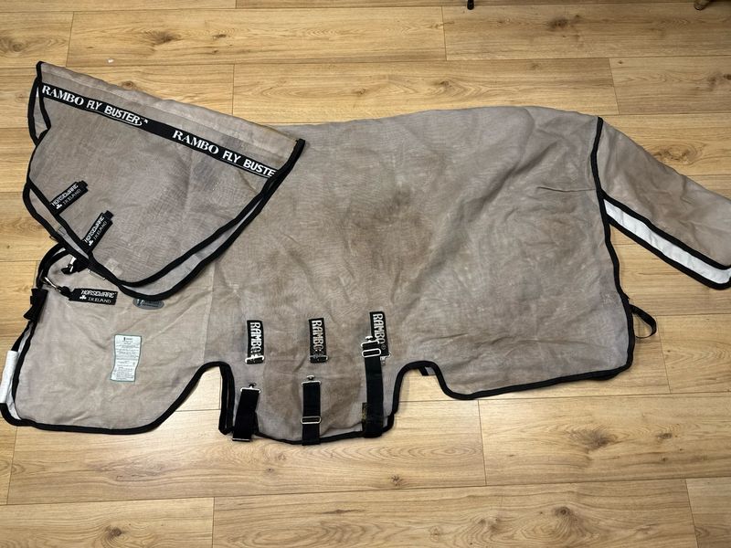Horseware Rambo fly buster vamoose vliegendeken met hals 191