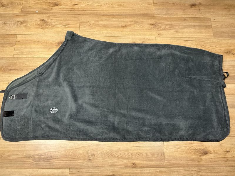 Kavalkade teddy fleecedeken grijs 205