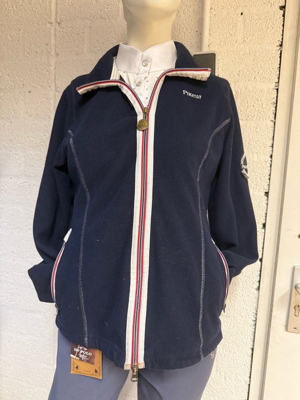 Pikeur vest blauw 40