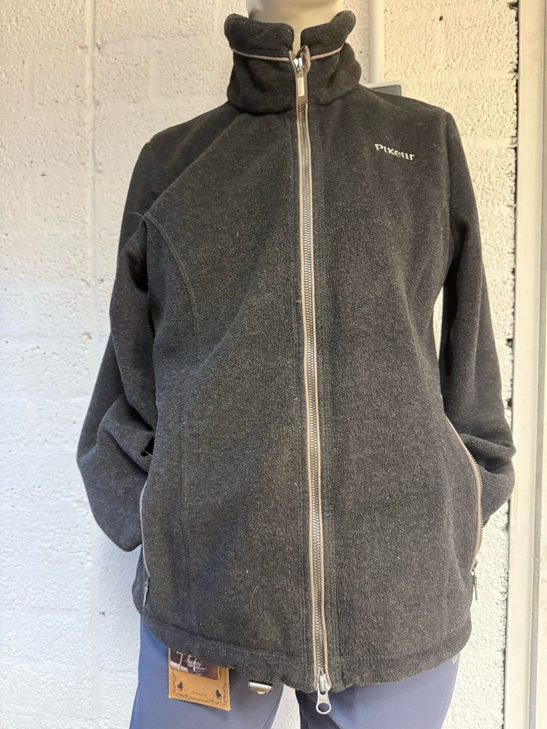 Pikeur vest grijs 40