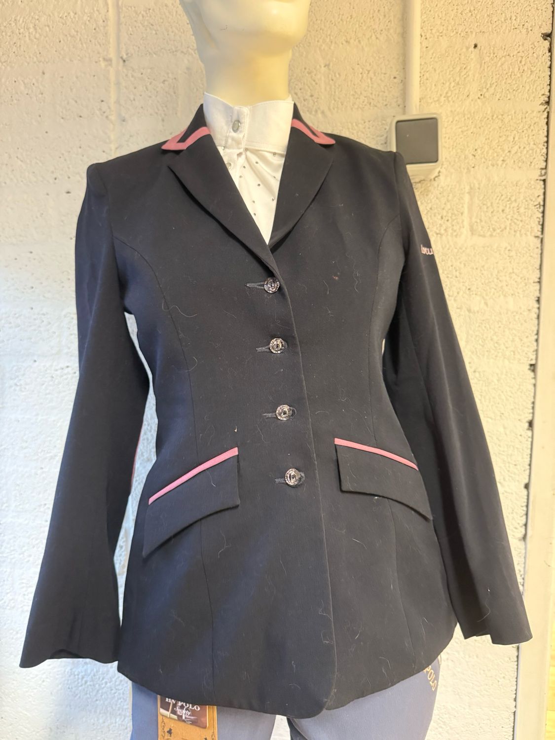 Lotus Romeo wedstrijdjasje zwart roze 34