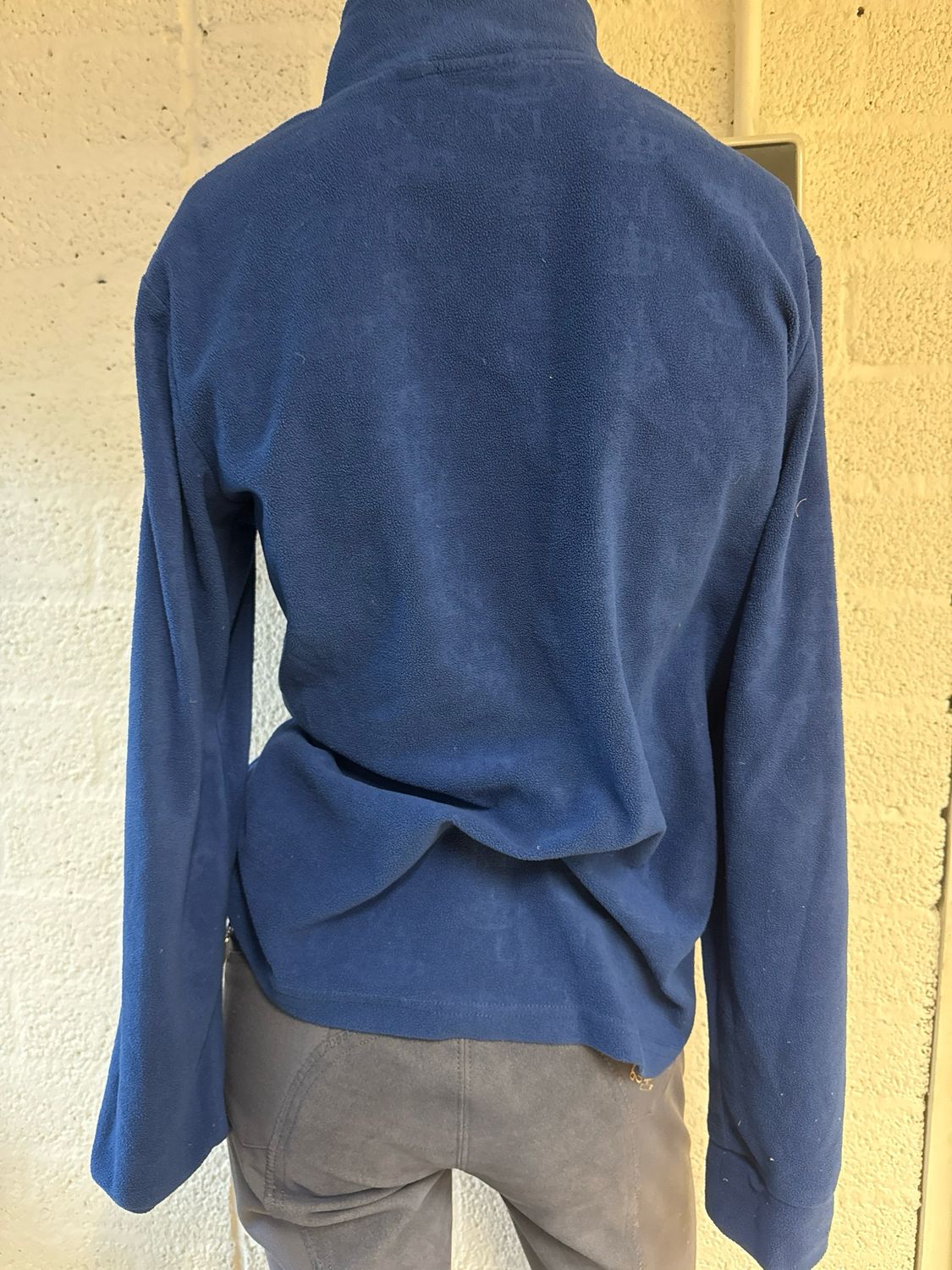 Kingsland fleece top blauw 40