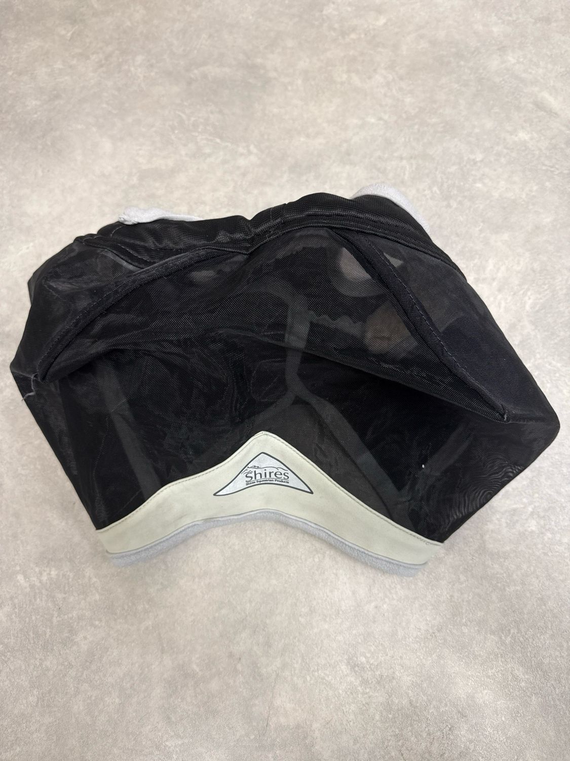 Shires vliegenmasker zwart full