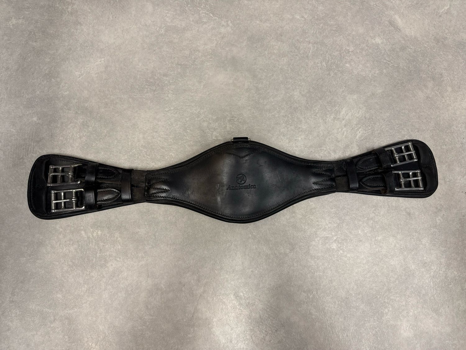 Anatomica dressuursingel zwart 65