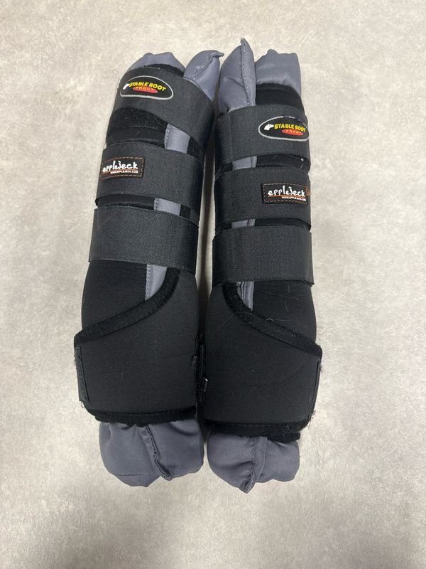 Epplejeck stalbeschermers zwart large