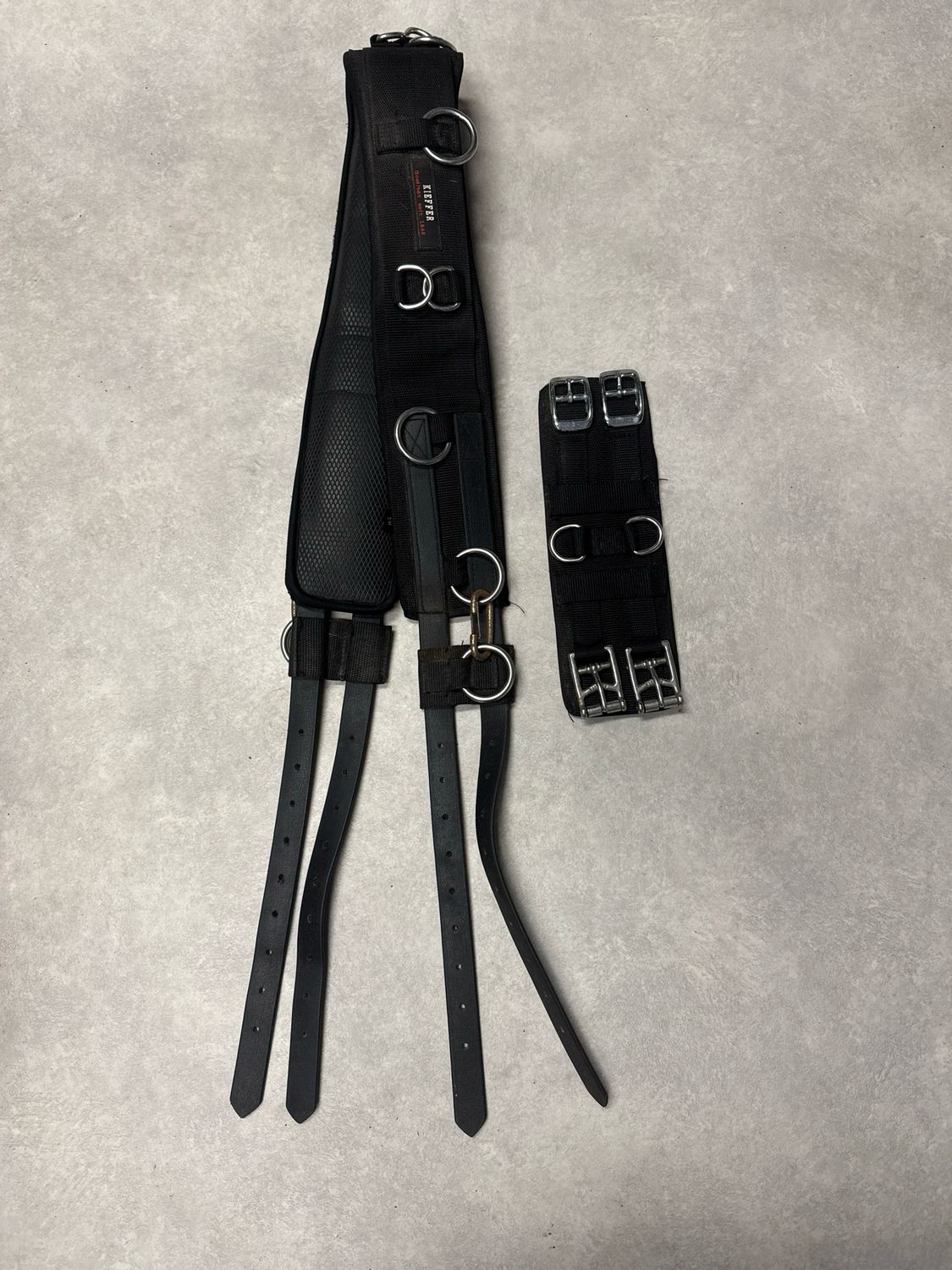 Kieffer longeersingel zwart full