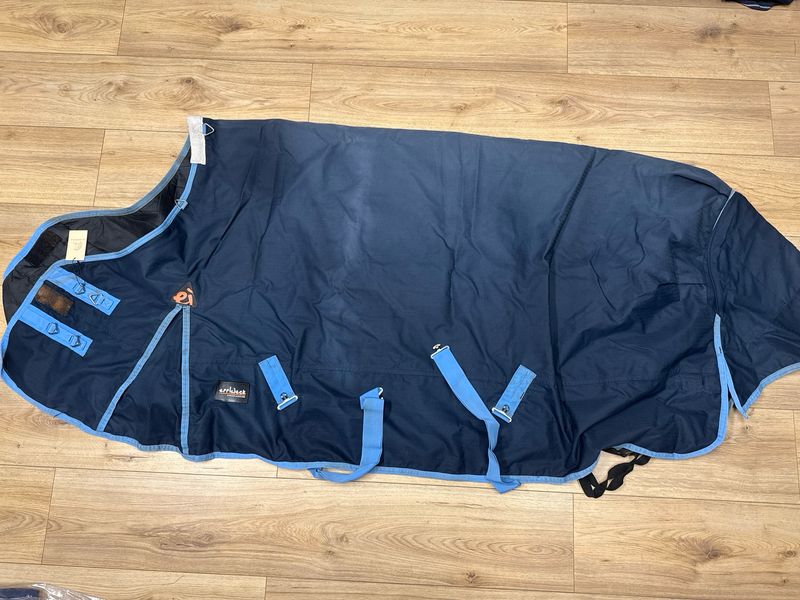 Epplejeck regendeken blauw 100g 195