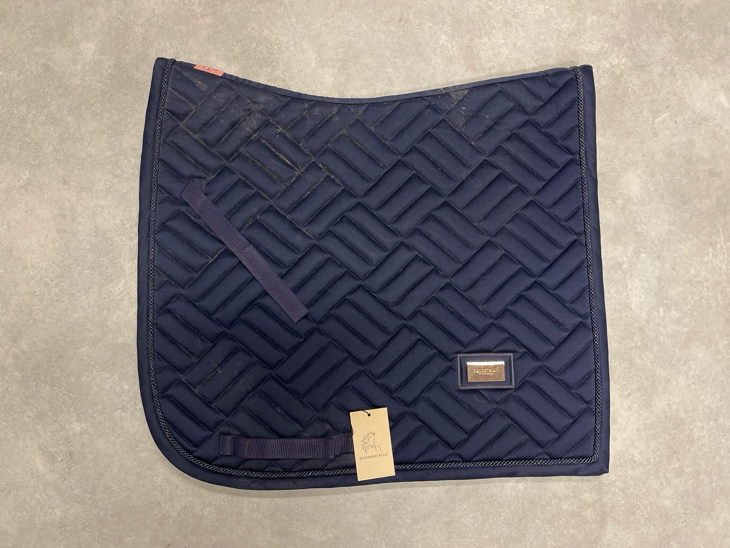 Equestrian Stockholm dekje lagoon blush blauw full dressuur