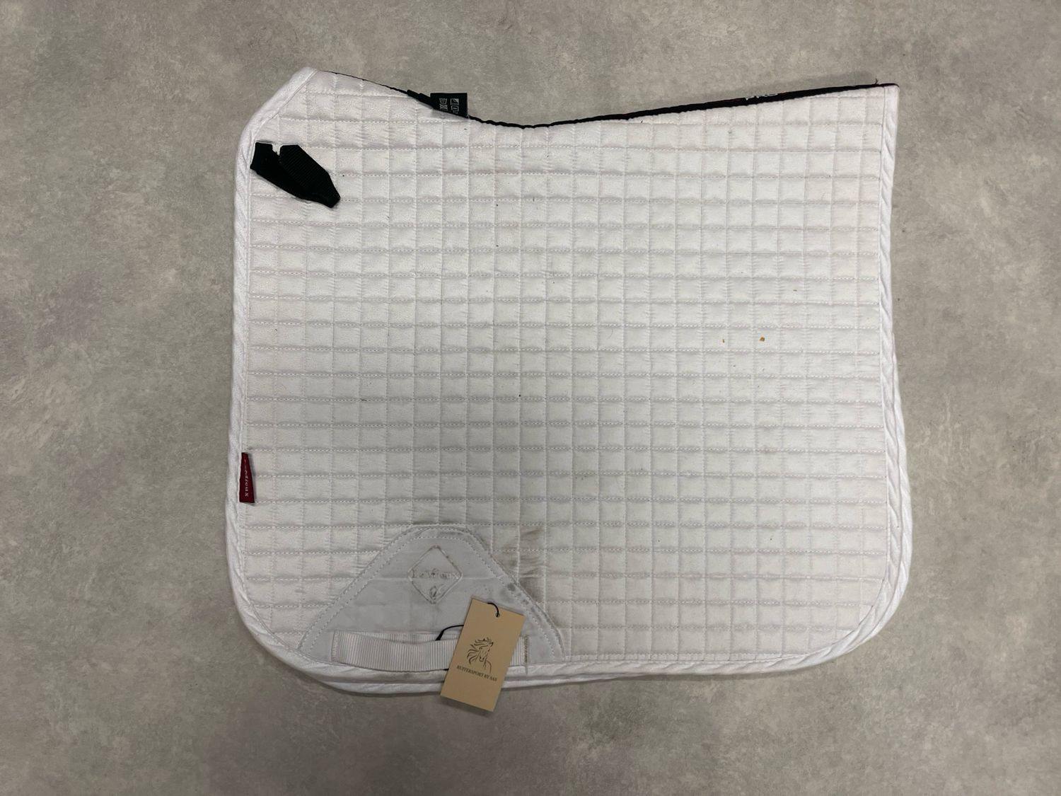 Lemieux pro-sport wit cotton full dressuur dekje