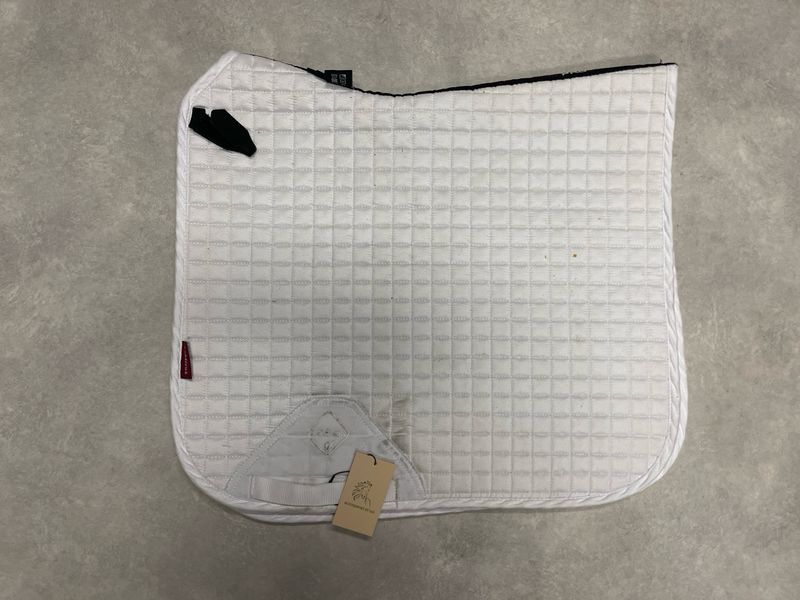 Lemieux pro-sport wit cotton full dressuur dekje Lemieux pro-sport wit cotton full dressuur dekje